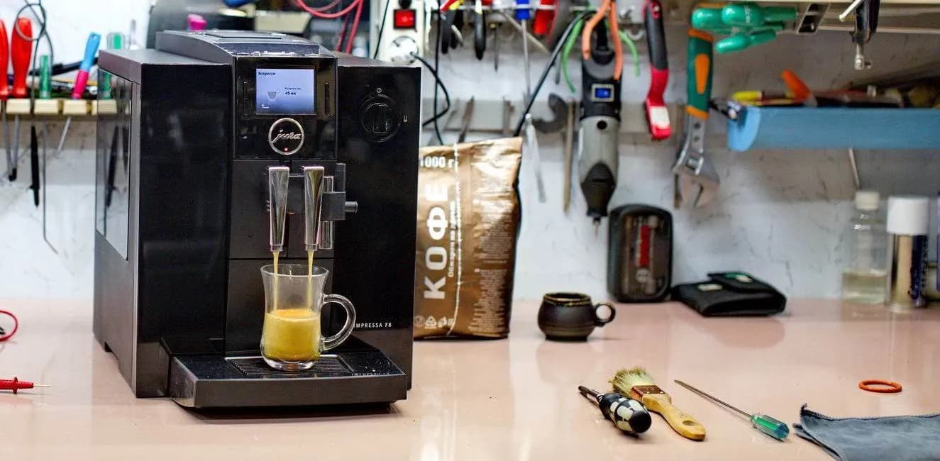Ремонт кофе машин- Kofe maşyn bejermek poster